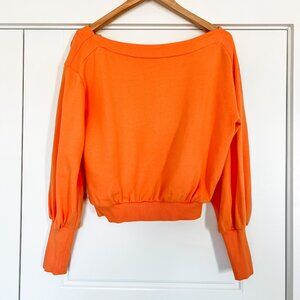Anthropologie Maeve Crop Sweatshirt XS